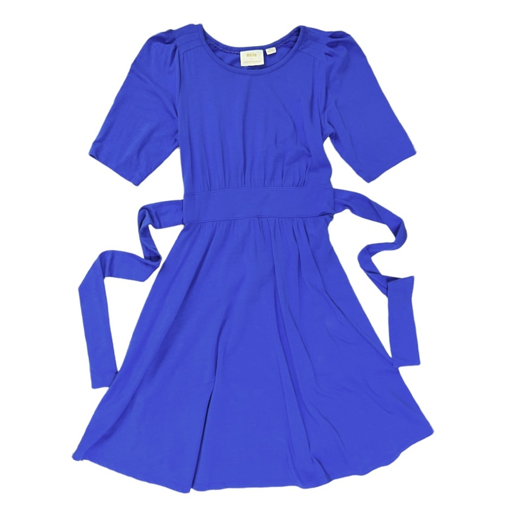 Women's Blue Anthropologie Maeve Valencia Dress